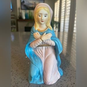 Vintage Nativity Mary